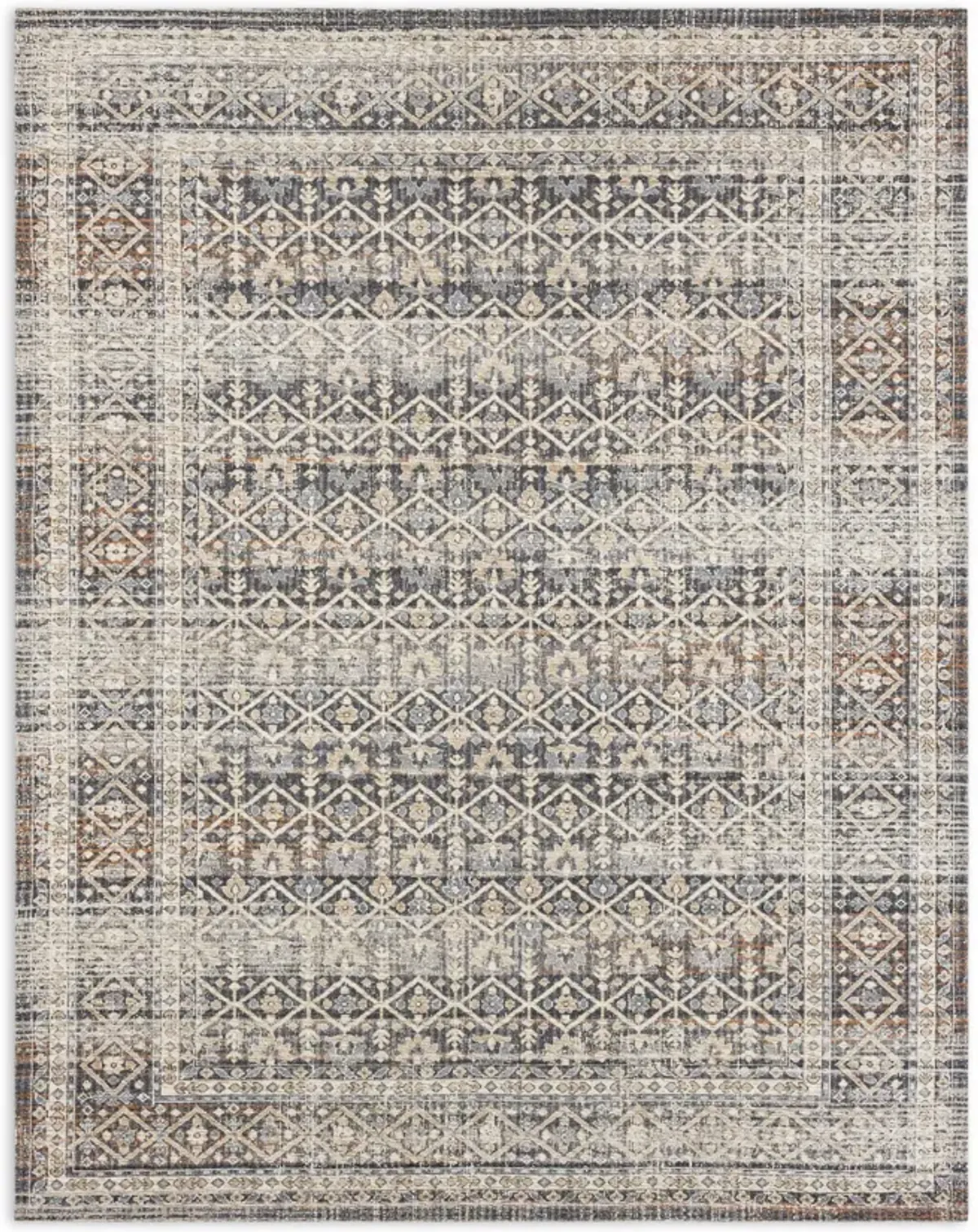 Zula Luanda Slate Area Rug - 5 0  X 8 0 