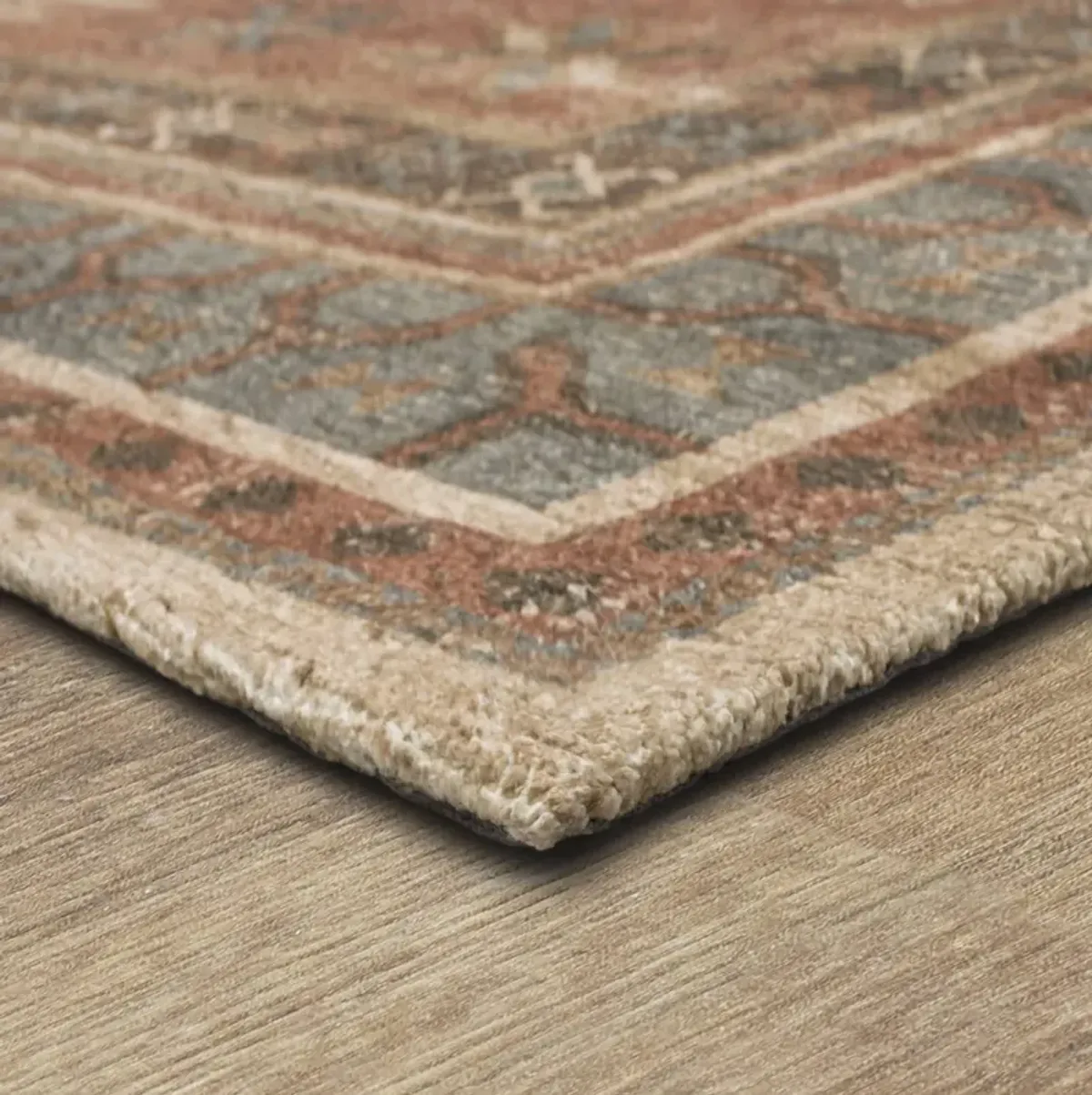 Zula Kinshasa Antique Area Rug - 5 0  X 8 0 