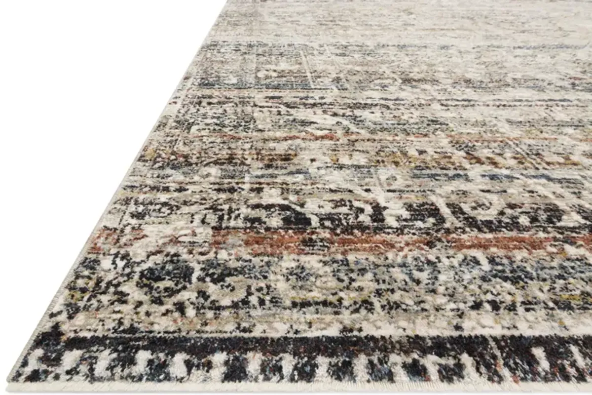 Theia Taupe Multi Area Rug - 5 0  X 8 0  