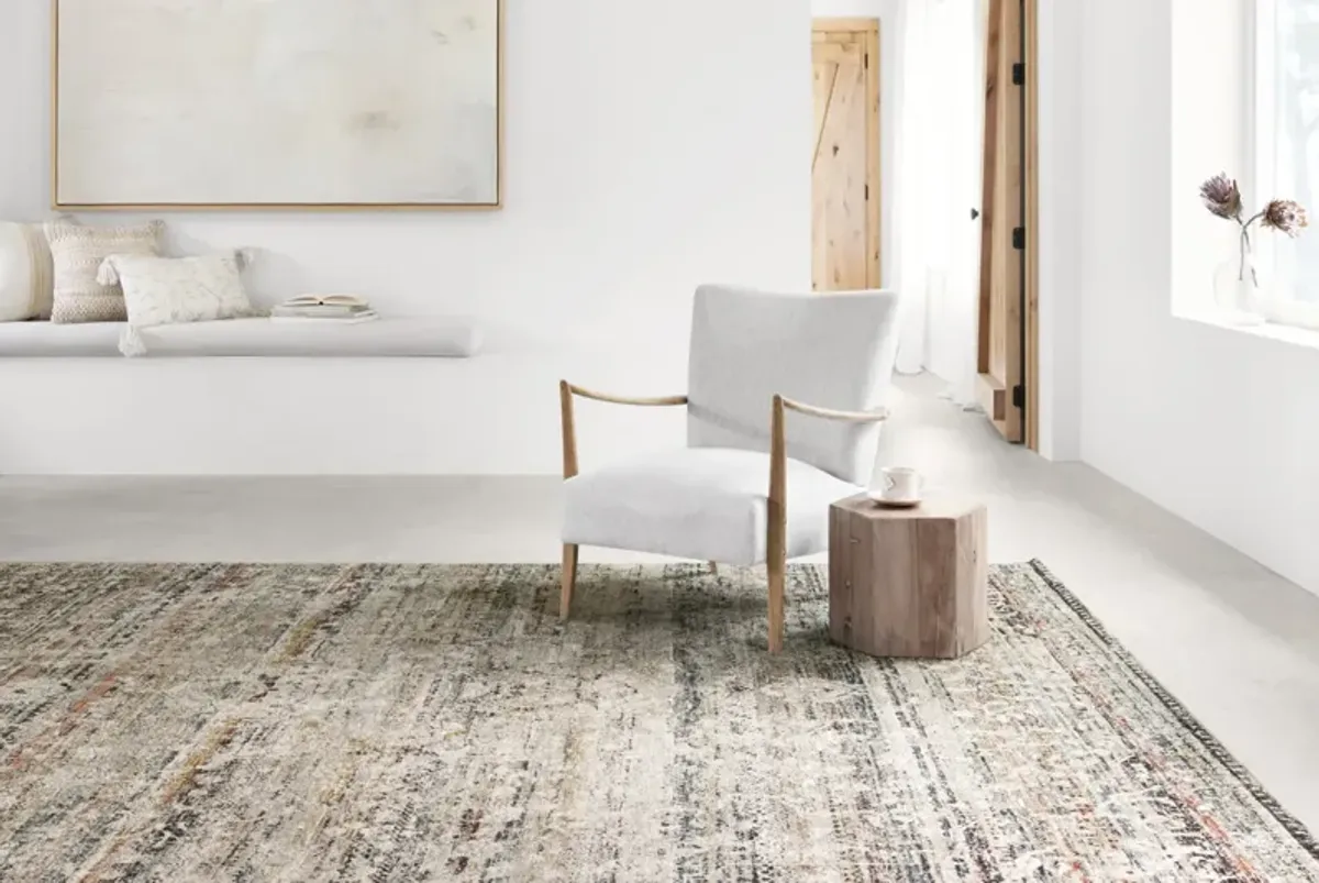 Theia Taupe Multi Area Rug - 5 0  X 8 0  