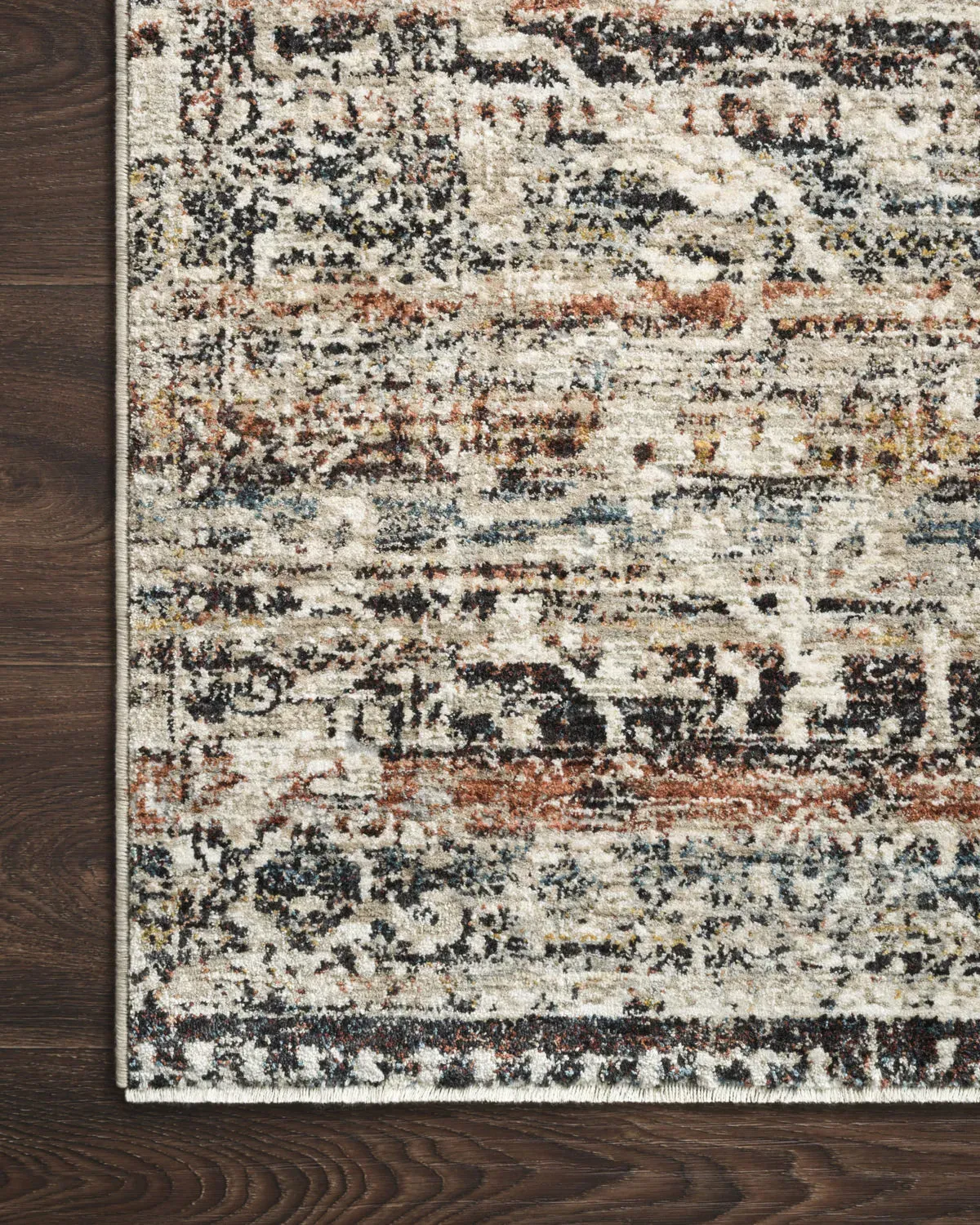 Theia Taupe Multi Area Rug - 5 0  X 8 0  