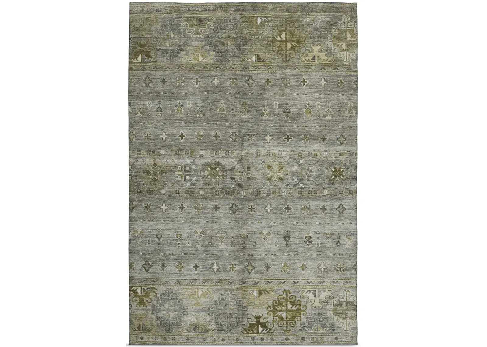 Karaj Pewter Area Rug - 5 0  X 7 6 