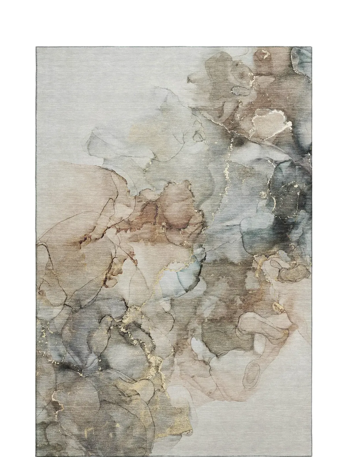 Odyssey Tan Area Rug - 5 0  X 7 6 