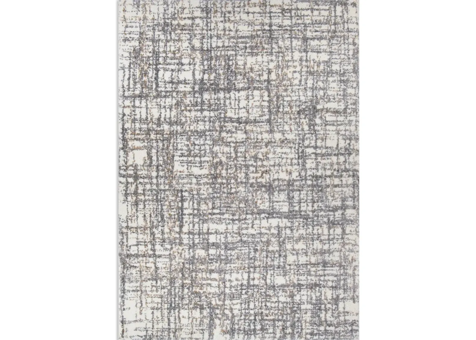 Cottontail White Multi Area Rug - 5 3  X 7 6 