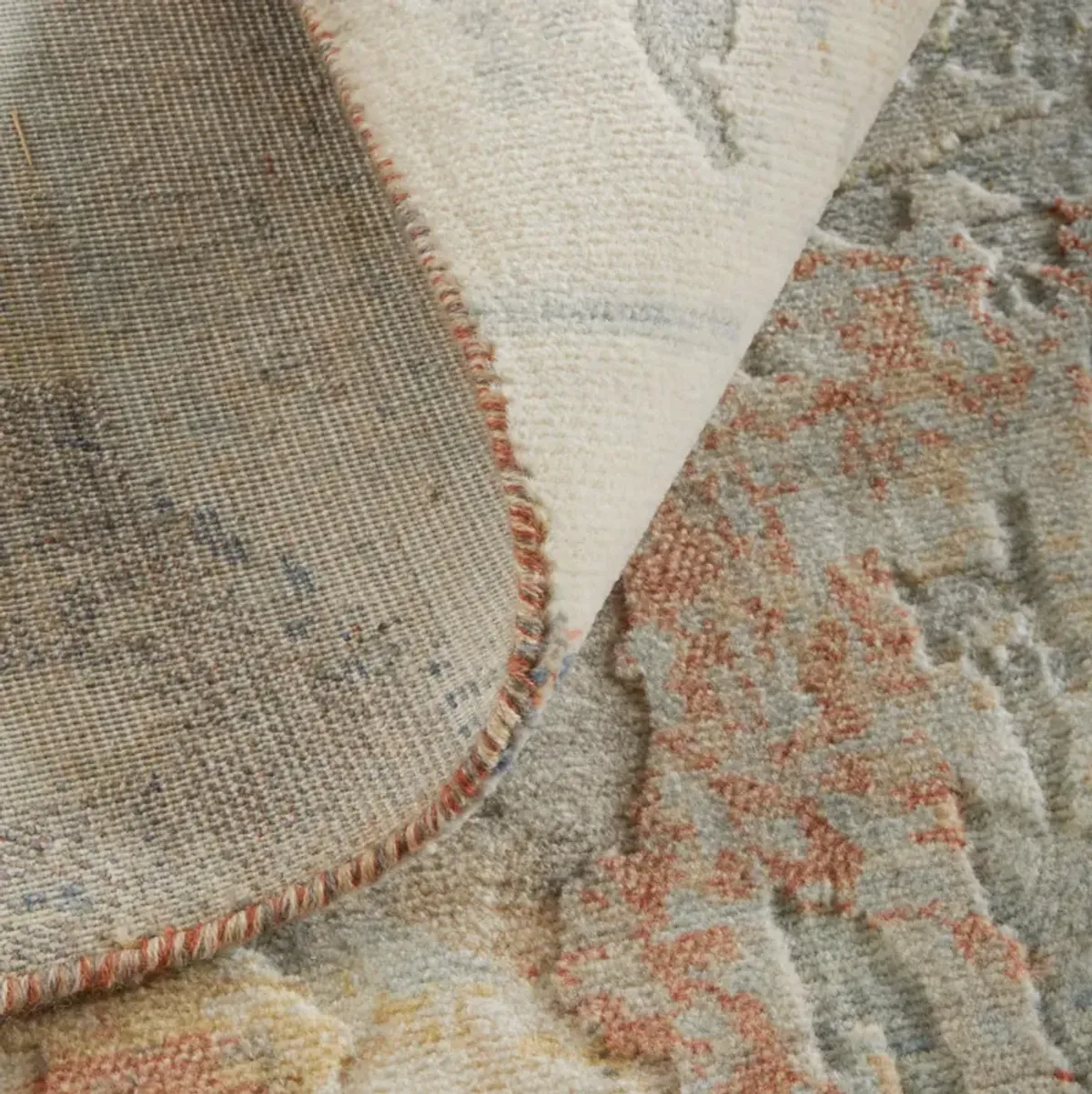 Jaxson Terra Ivory Multi Area Rug - 5 0  X 7 6  