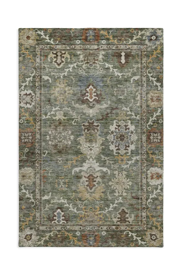 Silk Road Basil Washable Area Rug - 5 0  X 7 6 