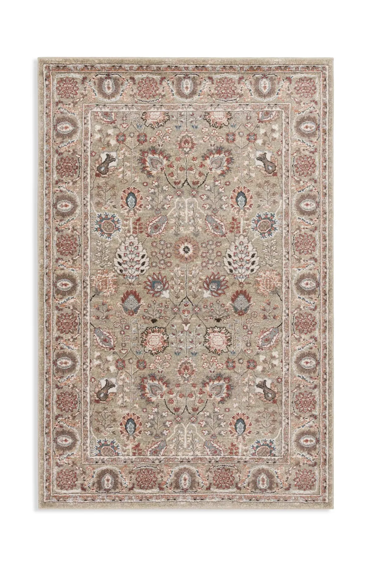 Heirloom Cruz Chetwode Navajo White Area Rug - 5 3  X 7 7 