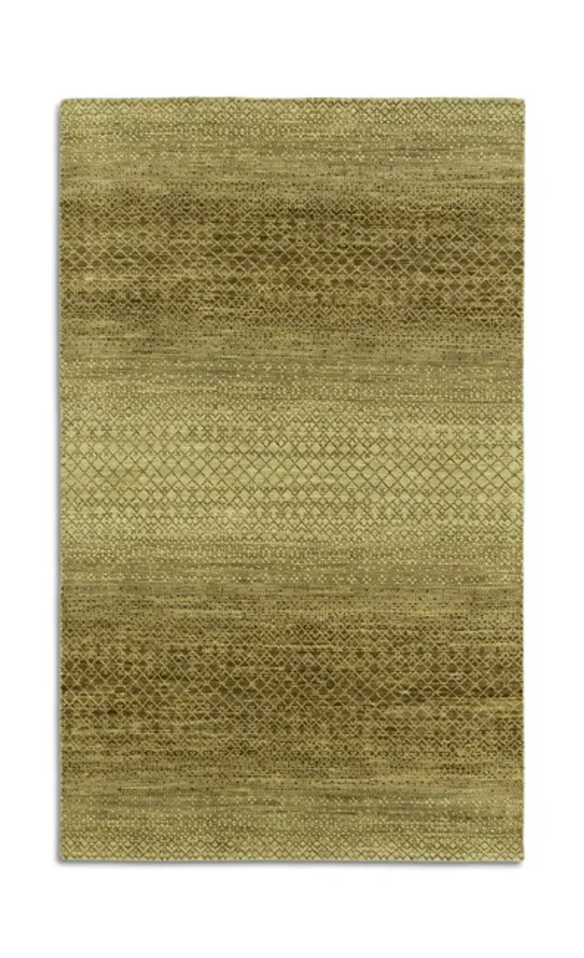 Rainbow Hand Knotted Area Rug - 5 6  X 8 6 