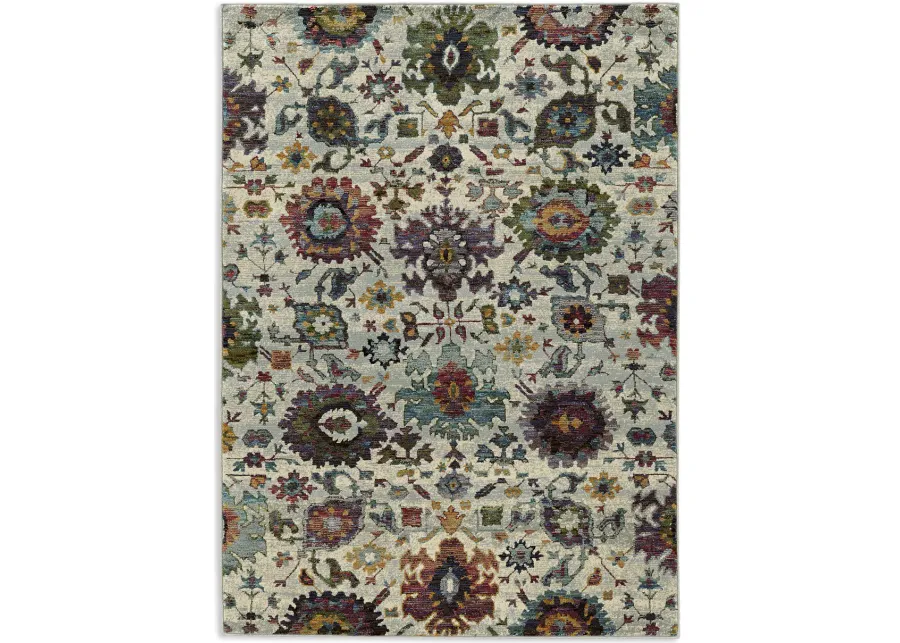 Andorra Cream Area Rug - 6 7  X 9 6 