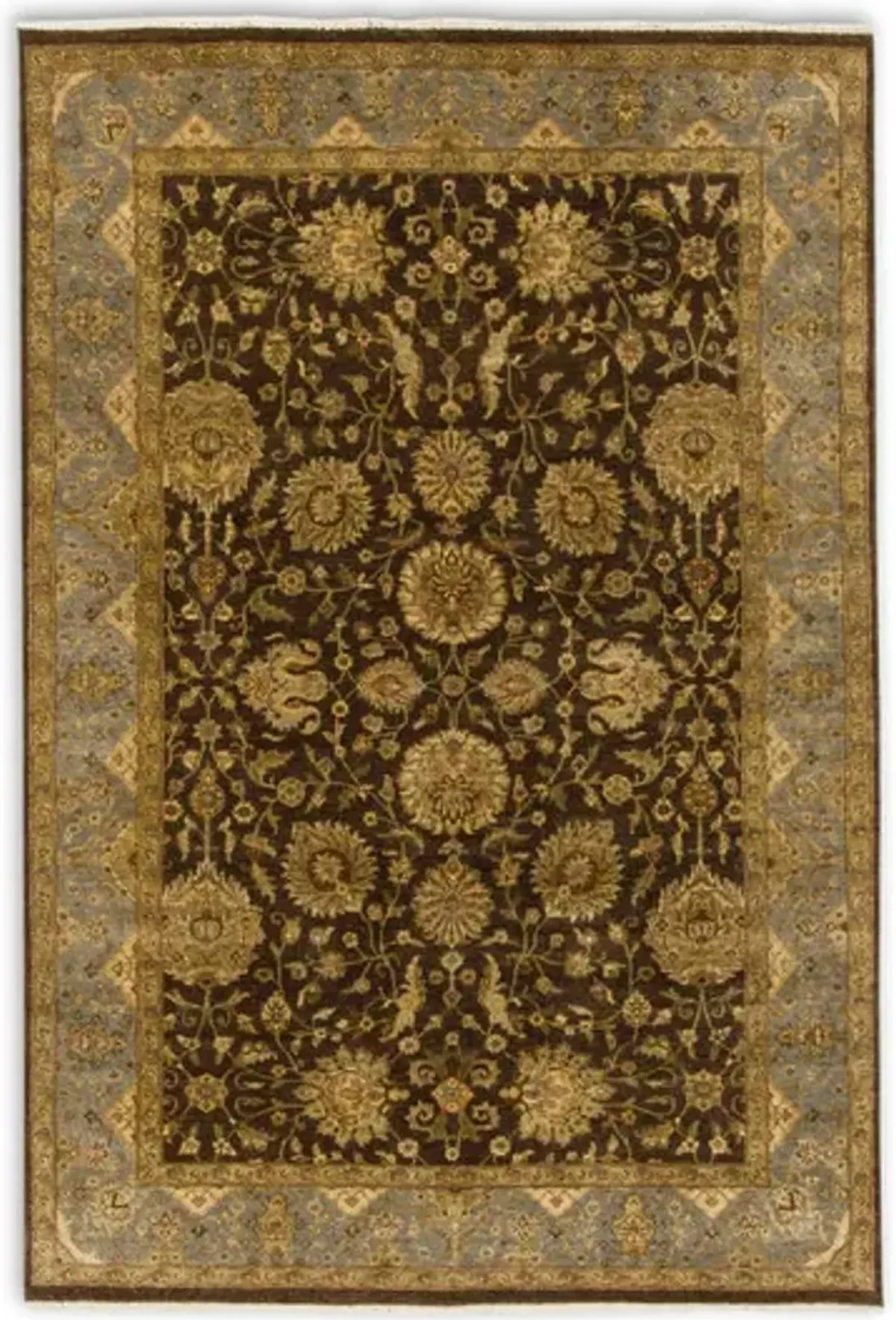 Hand Knotted 6 0  x 8 11  