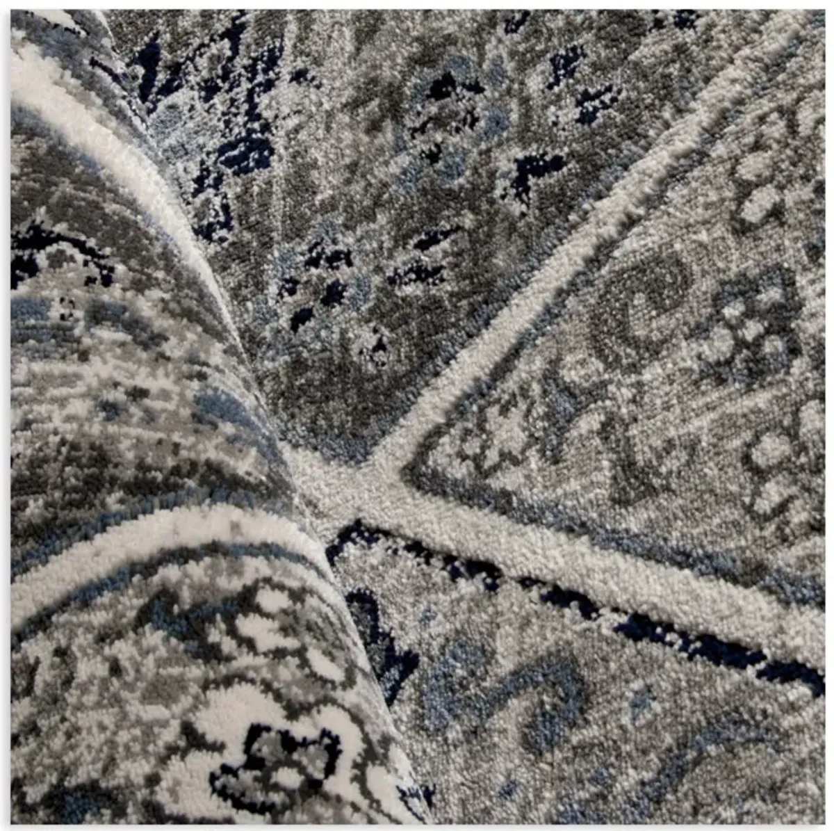 Corso Azzurro Braddyville Multi Area Rug - 6 6  X 9 6 