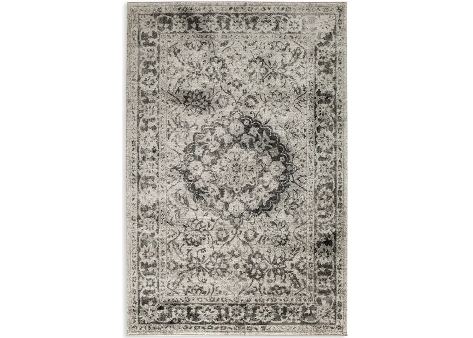 Corso Azzurro Maja Birch Sterling Area Rug - 6 9  X 9 10 