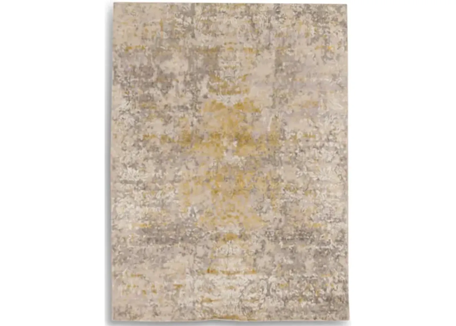 Hand Knotted Area Rug - 5 8  X 7 8 