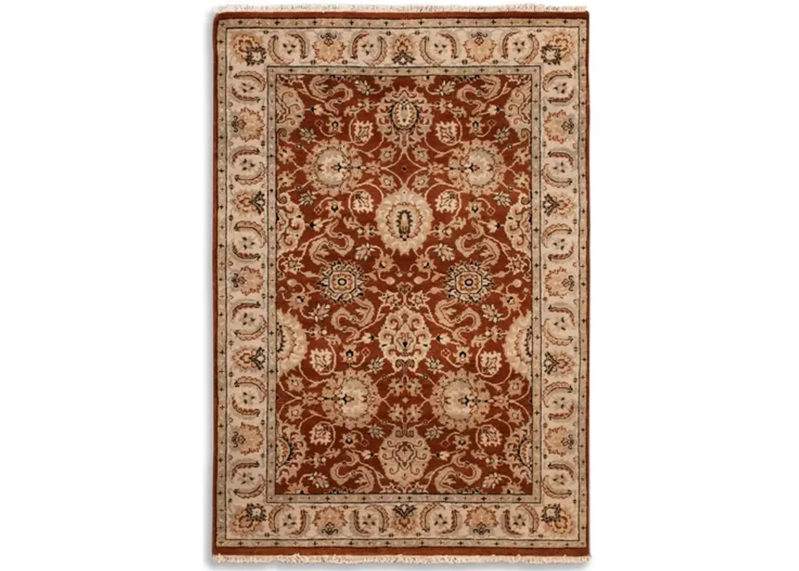 Hand Knotted Area Rug - 3 0  X 5 0 