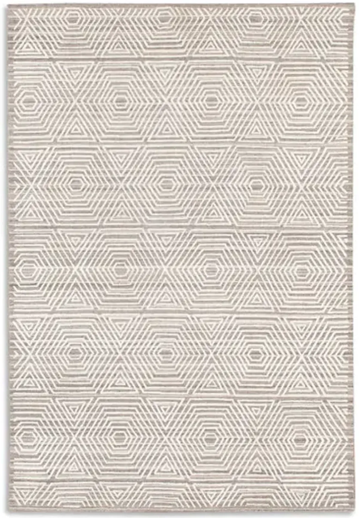 Hand Knotted Area Rug - 6 0  X 9 0 