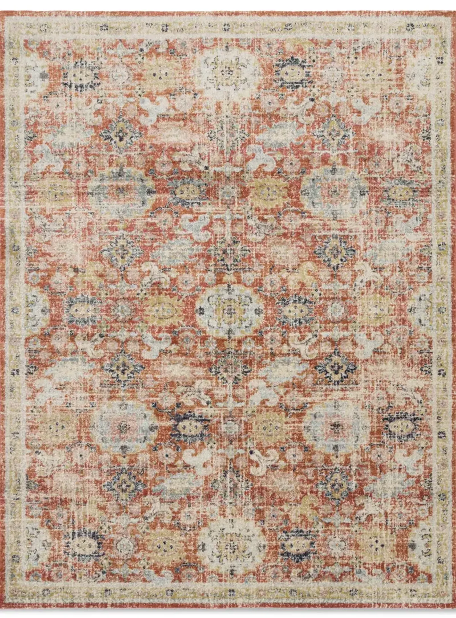 Magnolia Home Persimmon Multi Area Rug - 4 0  x 6 0  