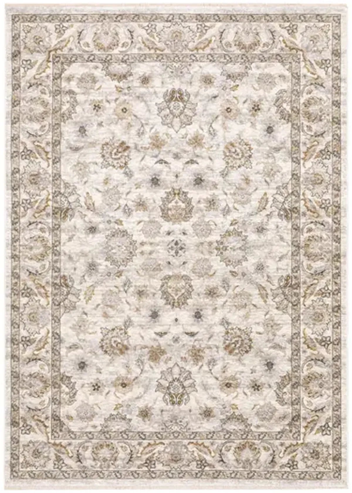 Maharaja Pearl Area Rug - 6 7  X 9 6 