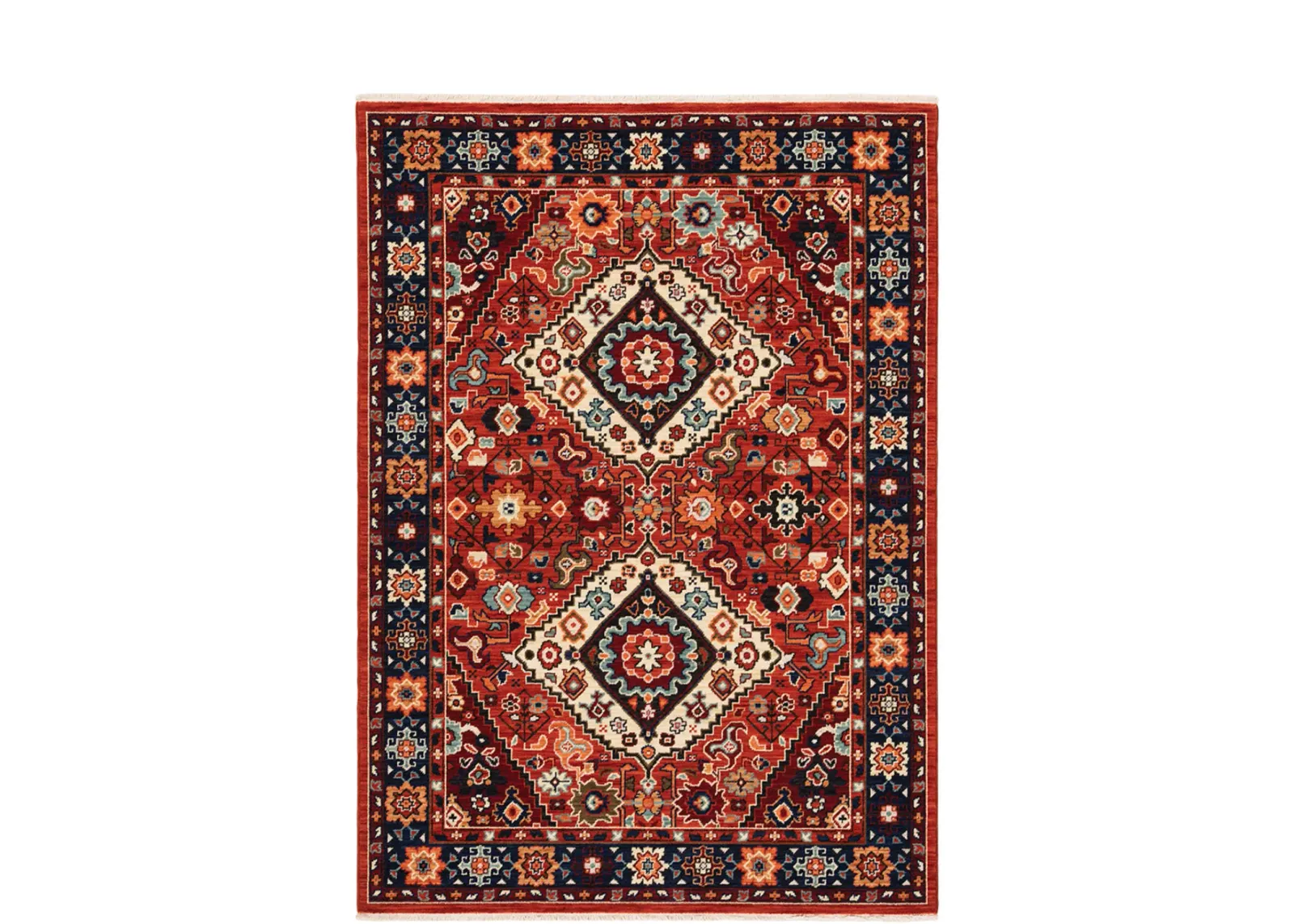 Lilihan Garnet Area Rug - 6 7  X 9 6 