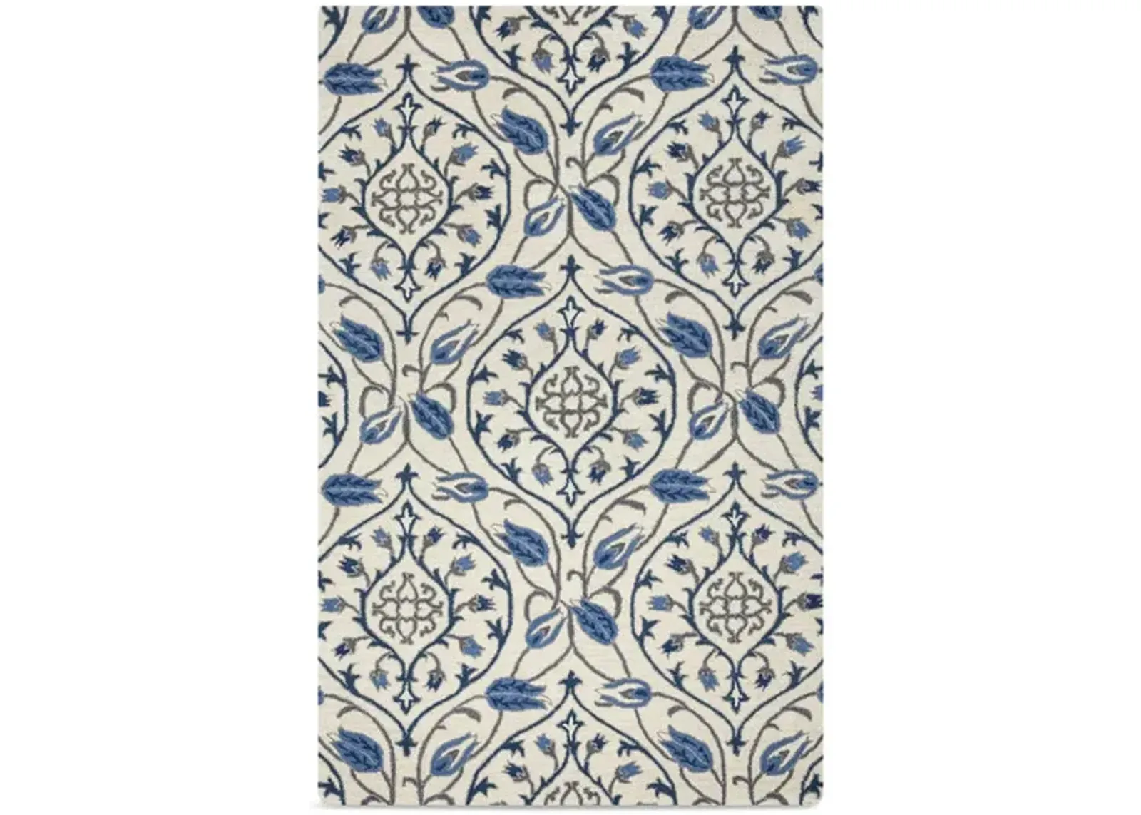 Montane Blue Ikat Area Rug - 6 0  X 9 0 