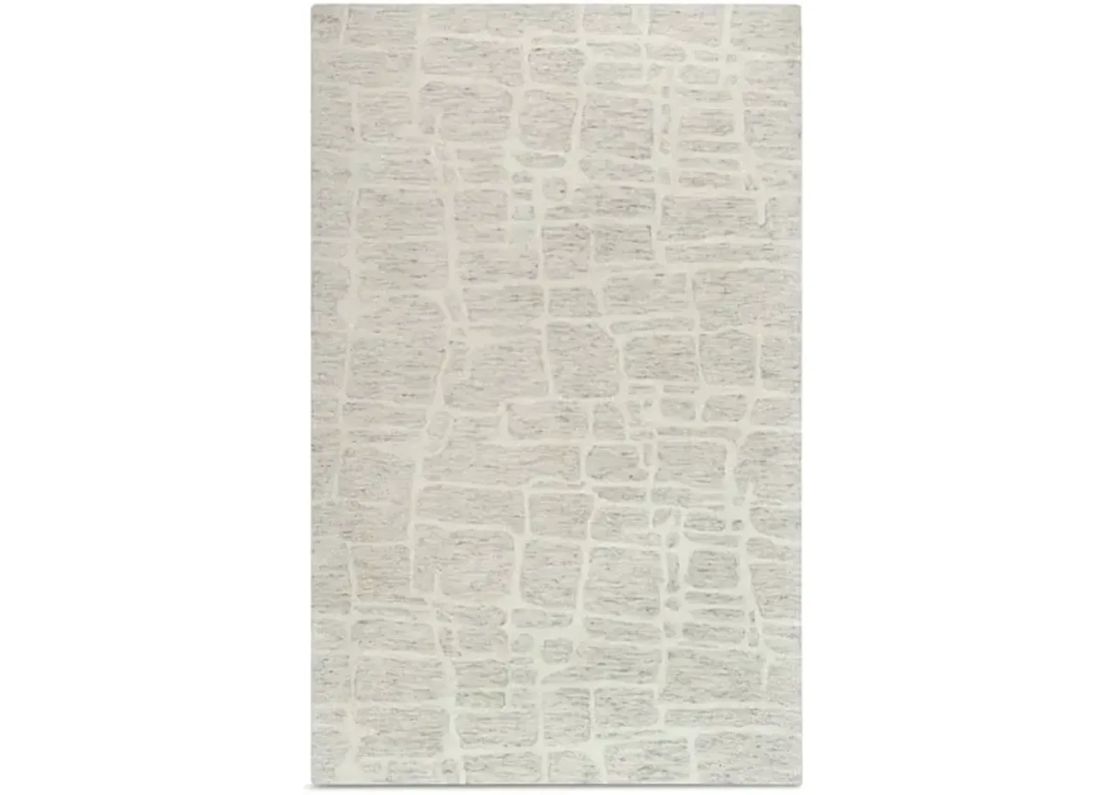 Montane Grey Crackle Area Rug - 6 0  X 9 0 