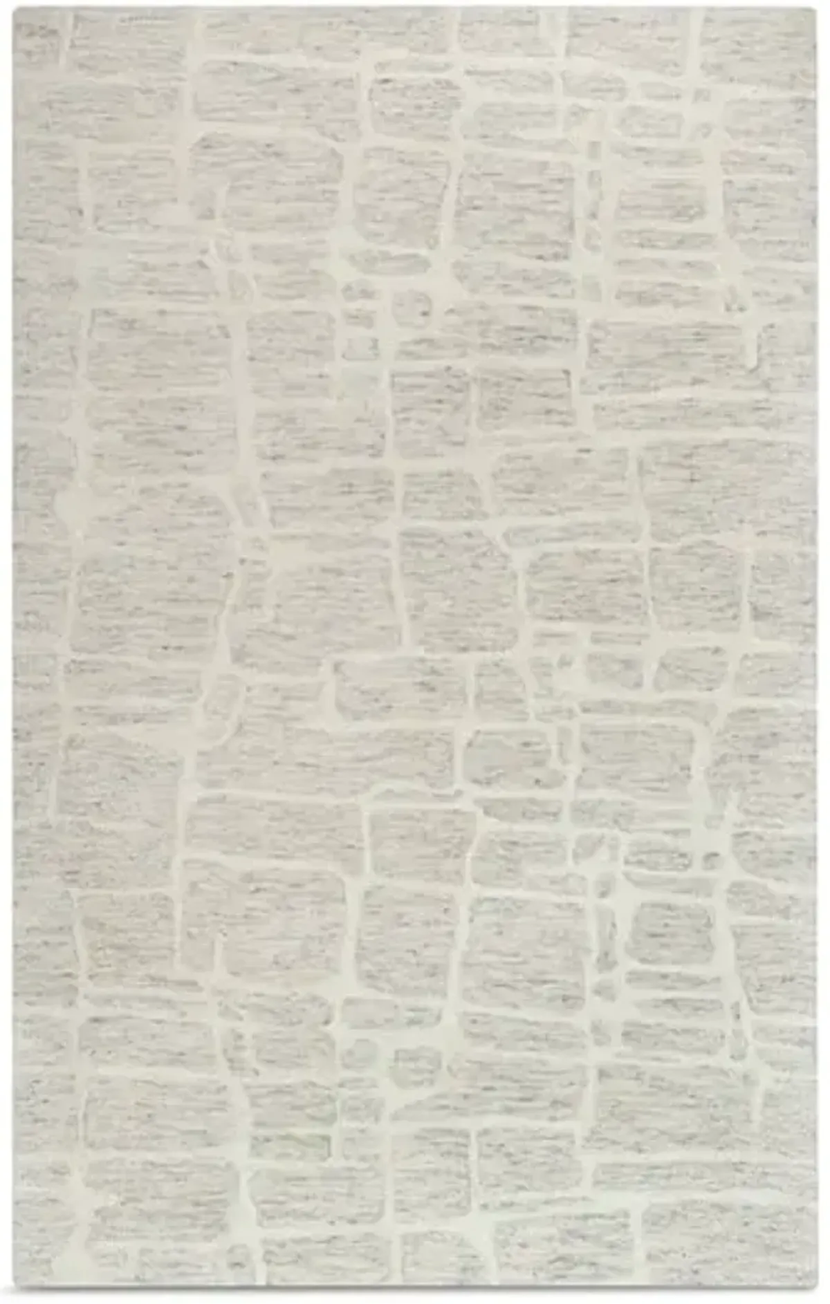 Montane Grey Crackle Area Rug - 6 0  X 9 0 