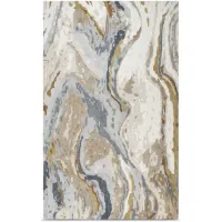 Montane Grey Marble Area Rug - 6 0  X 9 0 