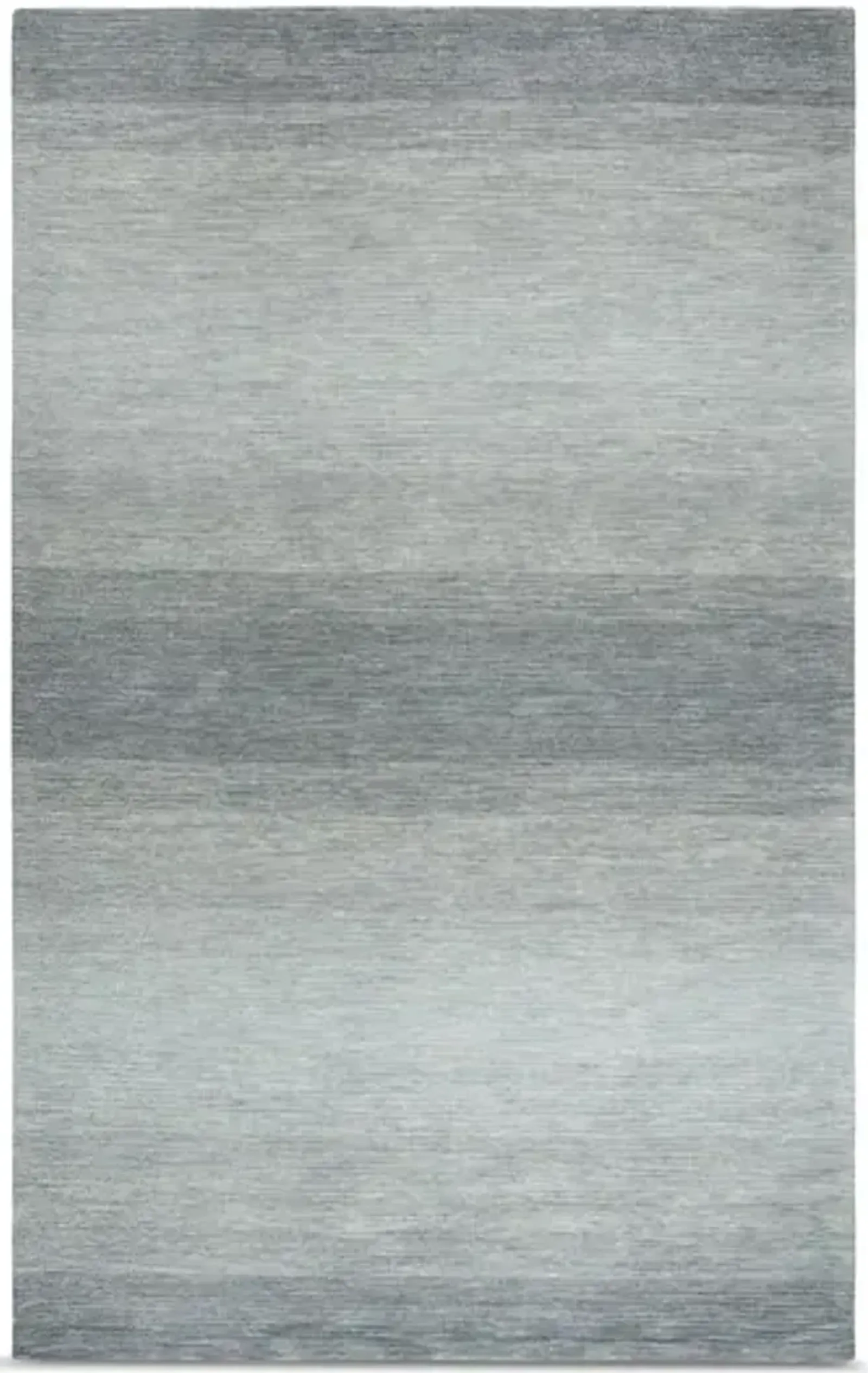 Montane Grey Ombre Stripe Area Rug - 6 0  X 9 0 