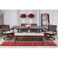 Marina Tribal Stripe Red 6 6  X 9 4  Area Rug