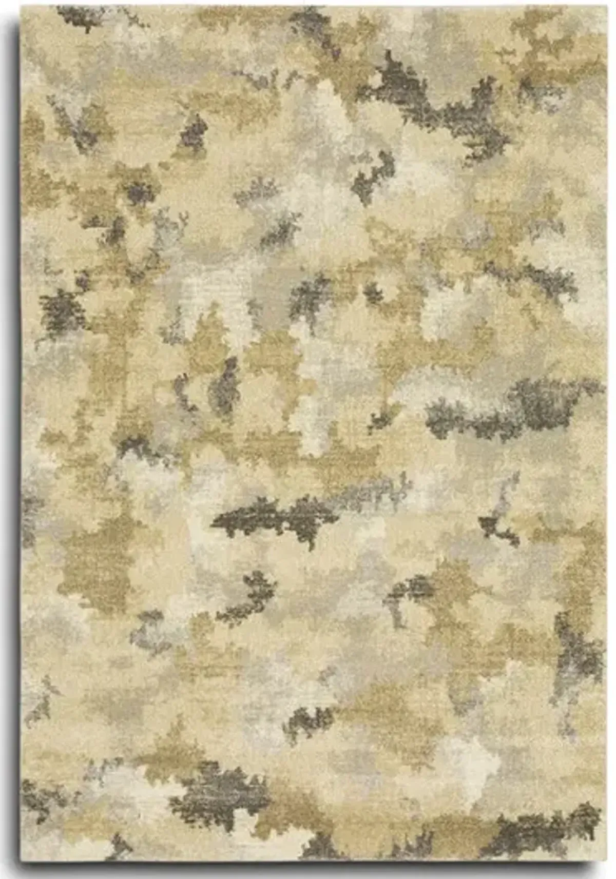 Astor Grey Camo Area Rug - 6 7  X 9 6 