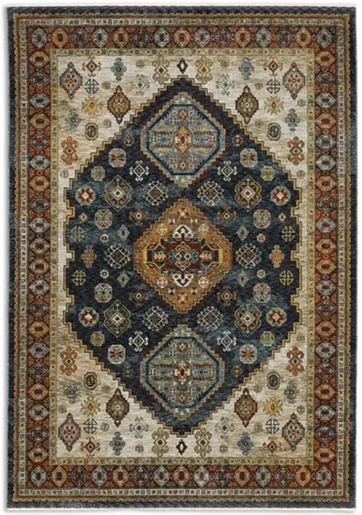 Aberdeen Triple Area Rug - 6 7  X 9 6 