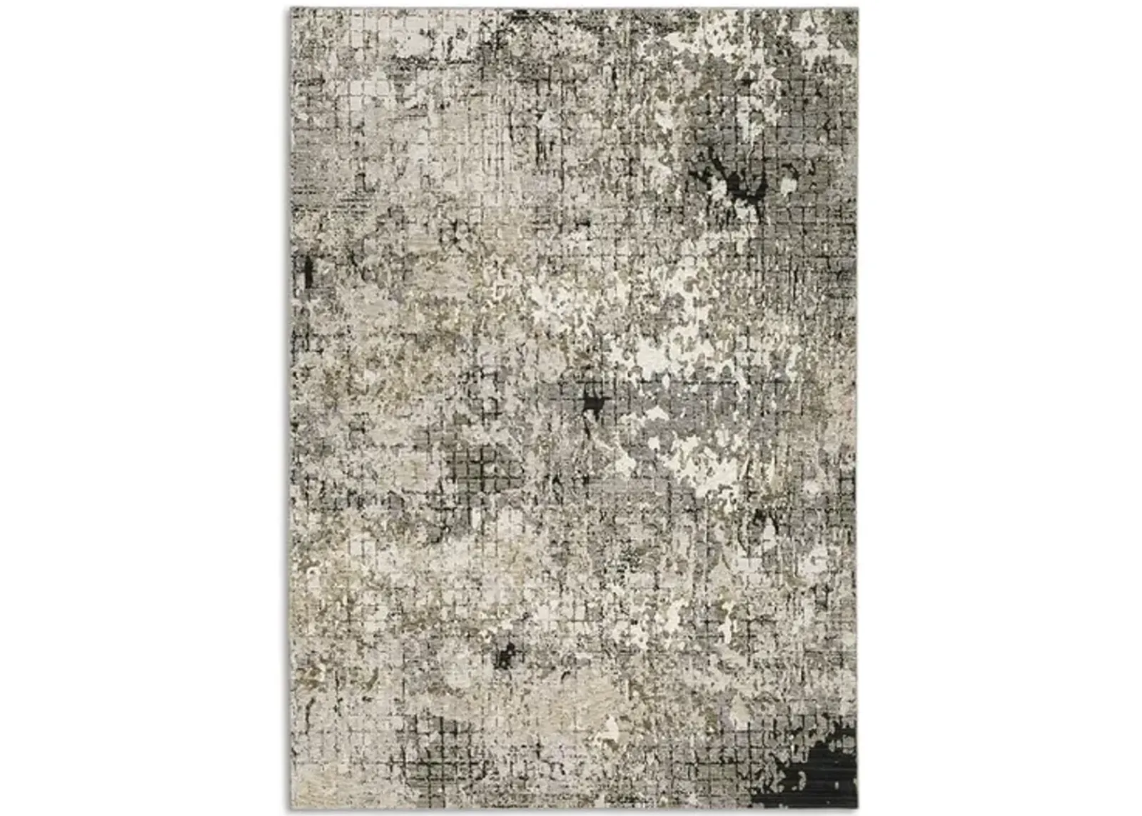 Nebulous Croc 6 7  x 9 6  Area Rug