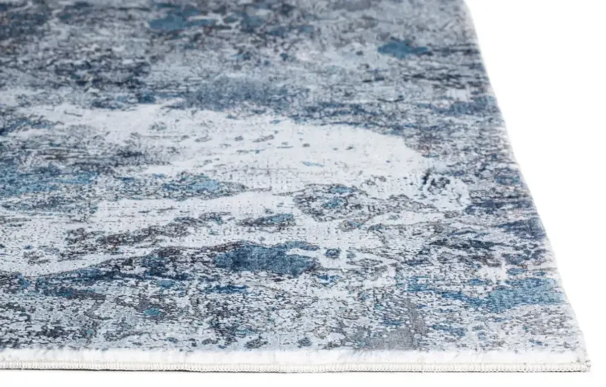 Roxy Grey Blue Galaxy Area Rug - 6 0  X 9 0 