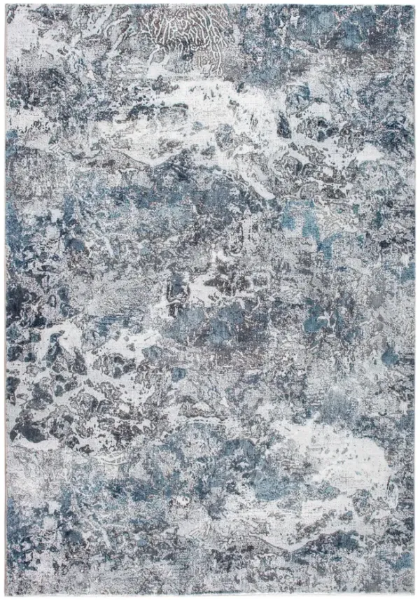 Roxy Grey Blue Galaxy Area Rug - 6 0  X 9 0