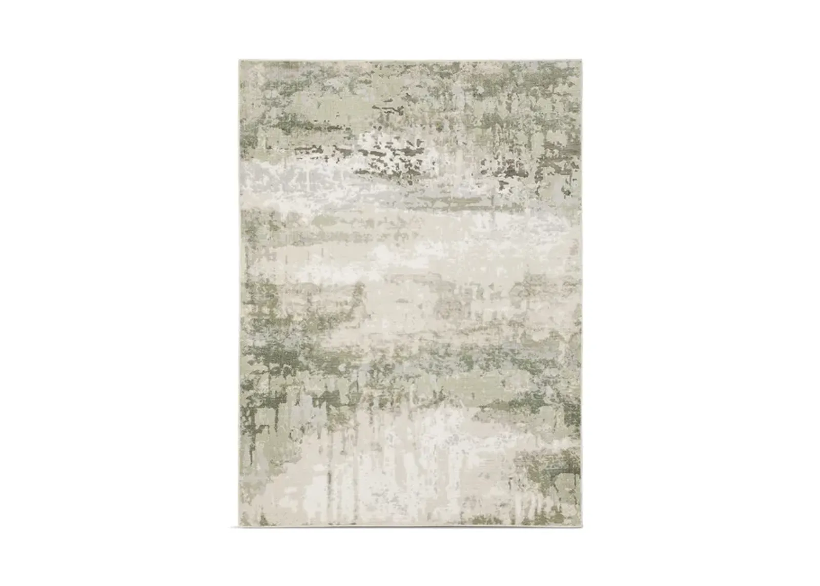 Caravan Soft Green Area Rug - 6 7  X 9 6 