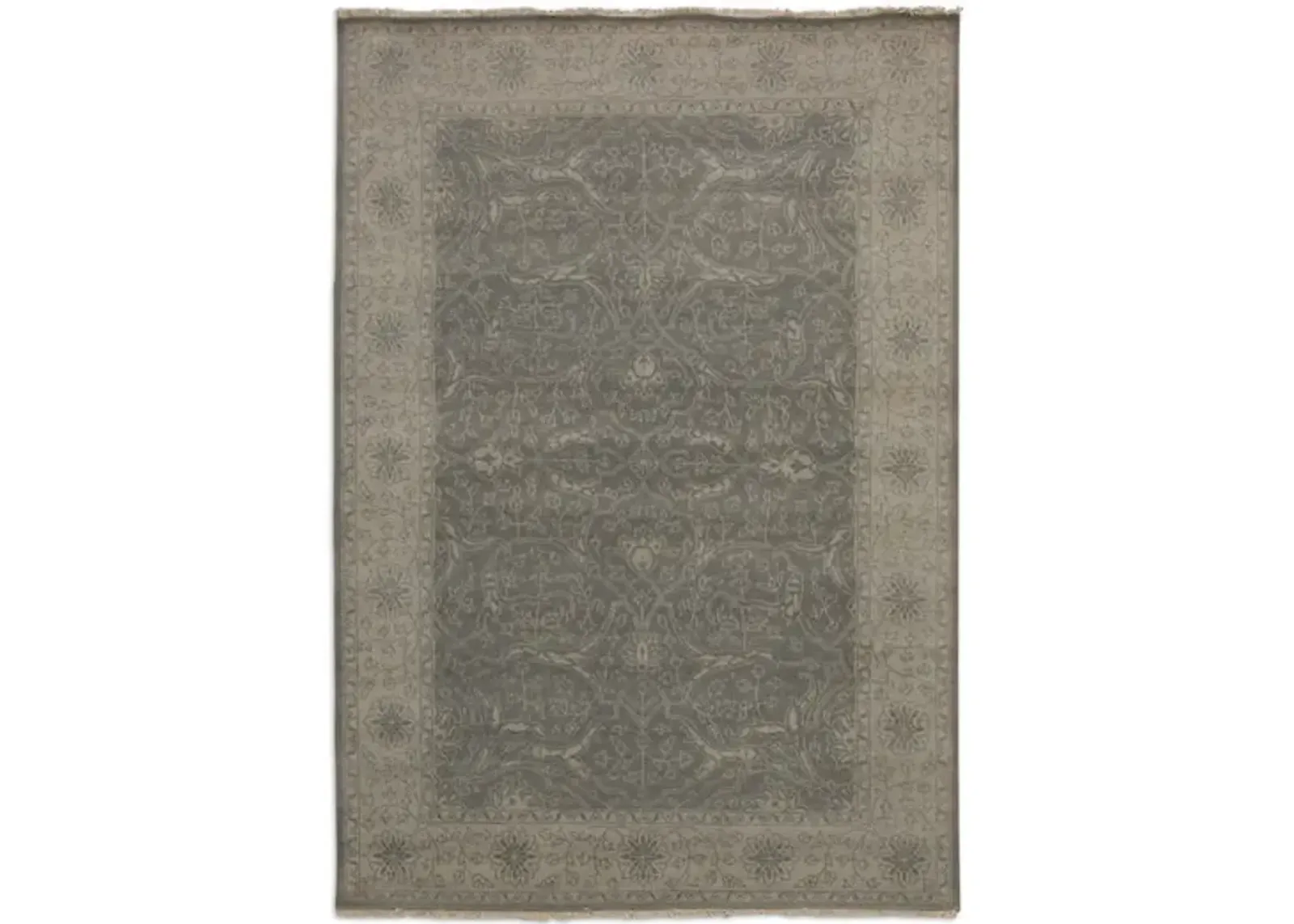 Hand Knotted 6 0  X 8 9  Area Rug