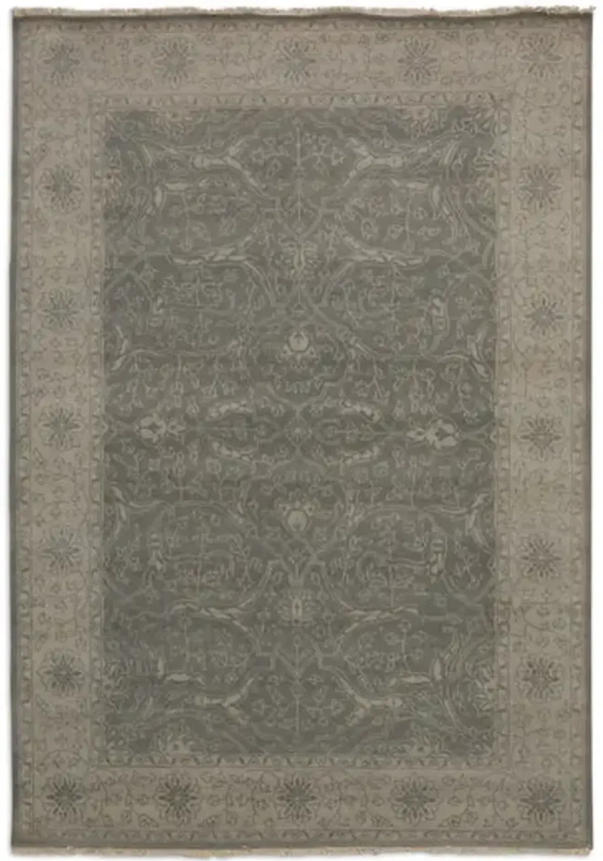 Hand Knotted 6 0  X 8 9  Area Rug