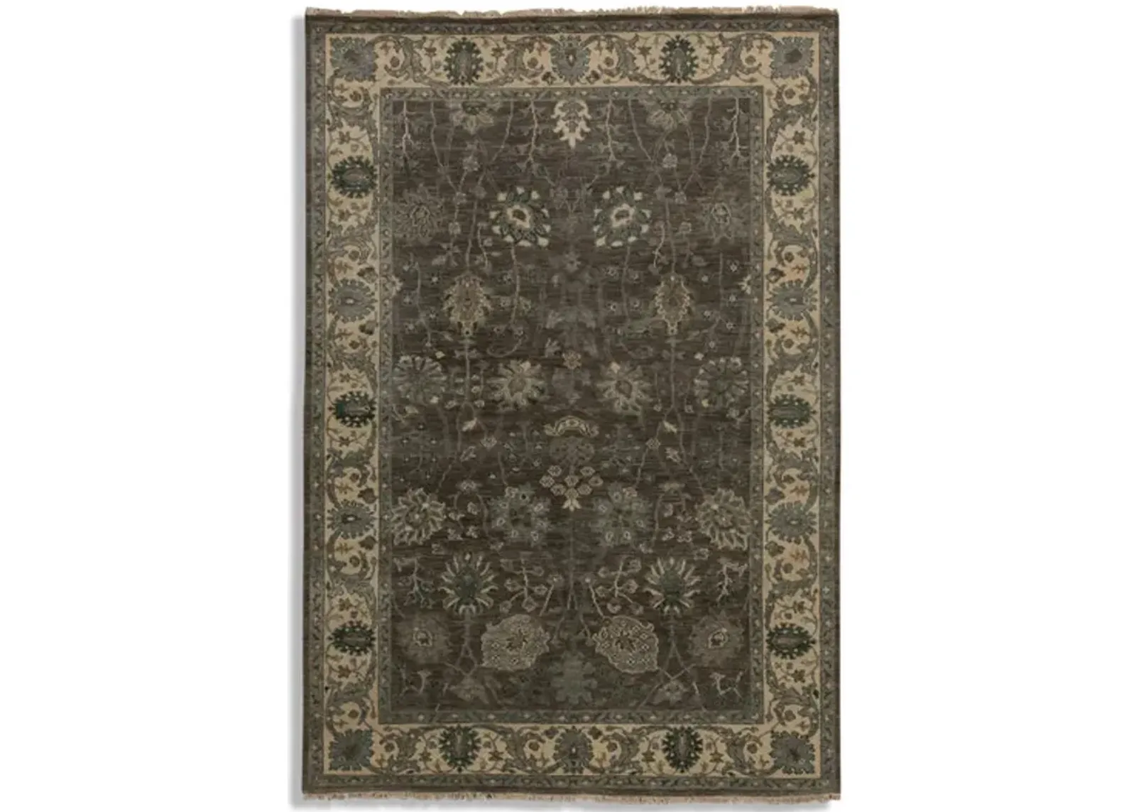 Hand Knotted 6 0  X 8 9  Area Rug