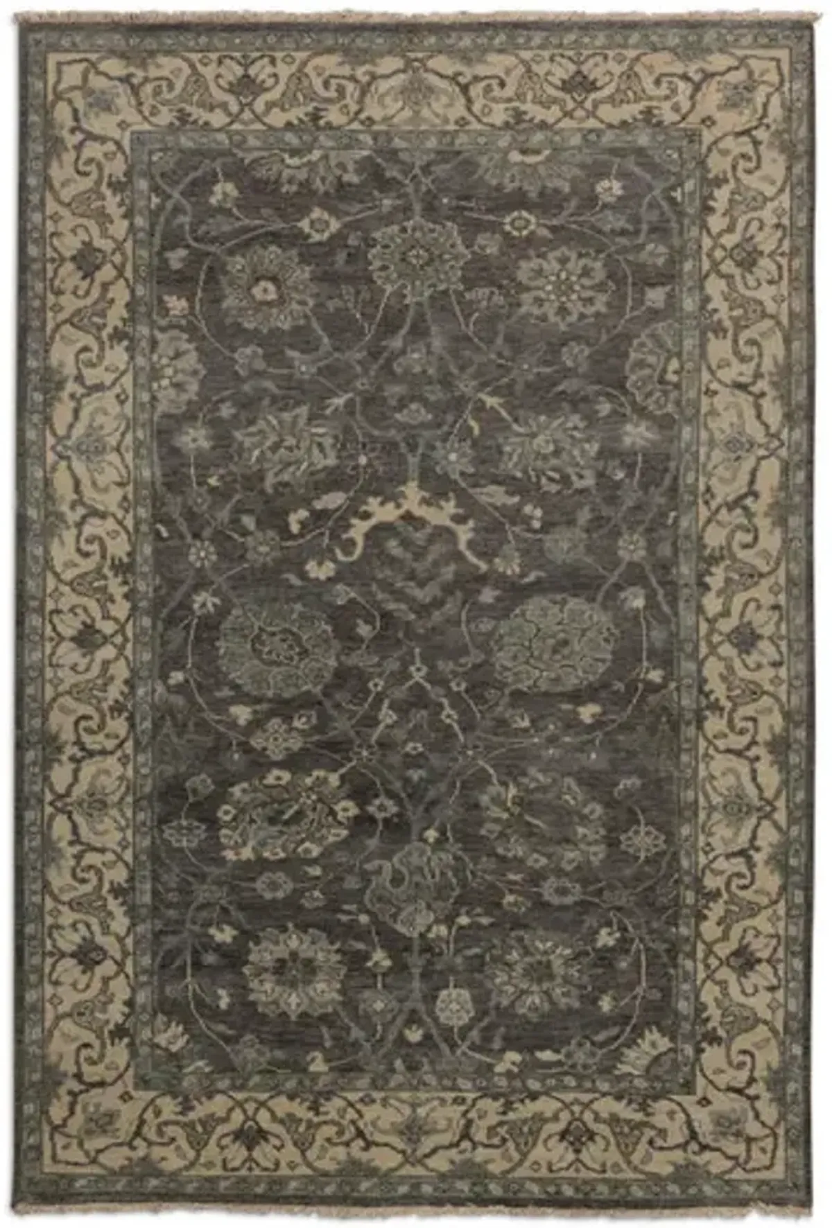 Hand Knotted 6 0  x 8 10  Area Rug