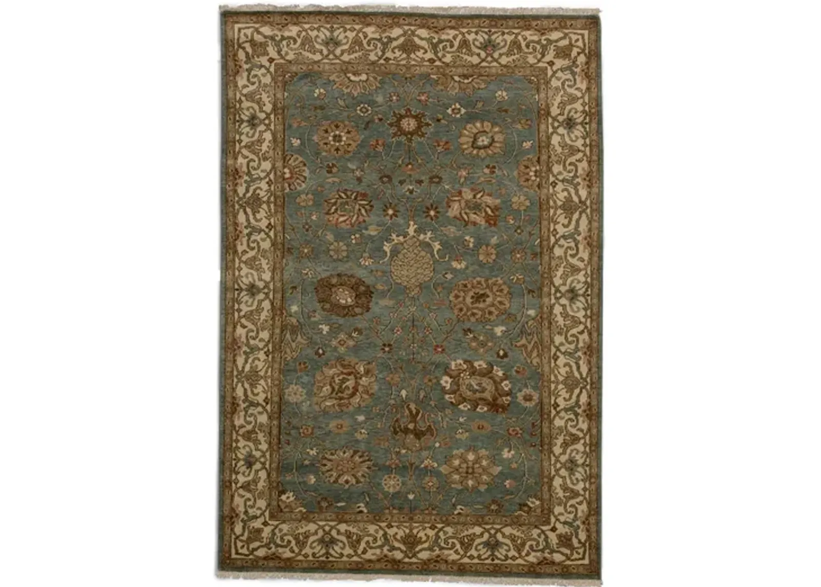 Hand Knotted 6 0  X 8 11  Area Rug