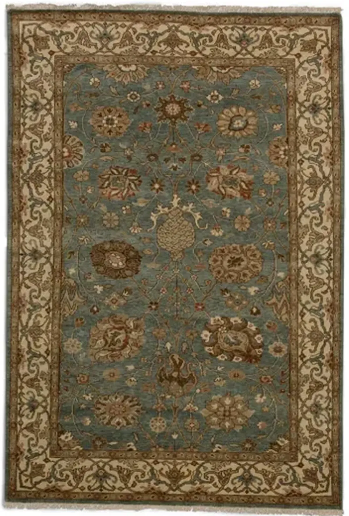 Hand Knotted 6 0  X 8 11  Area Rug