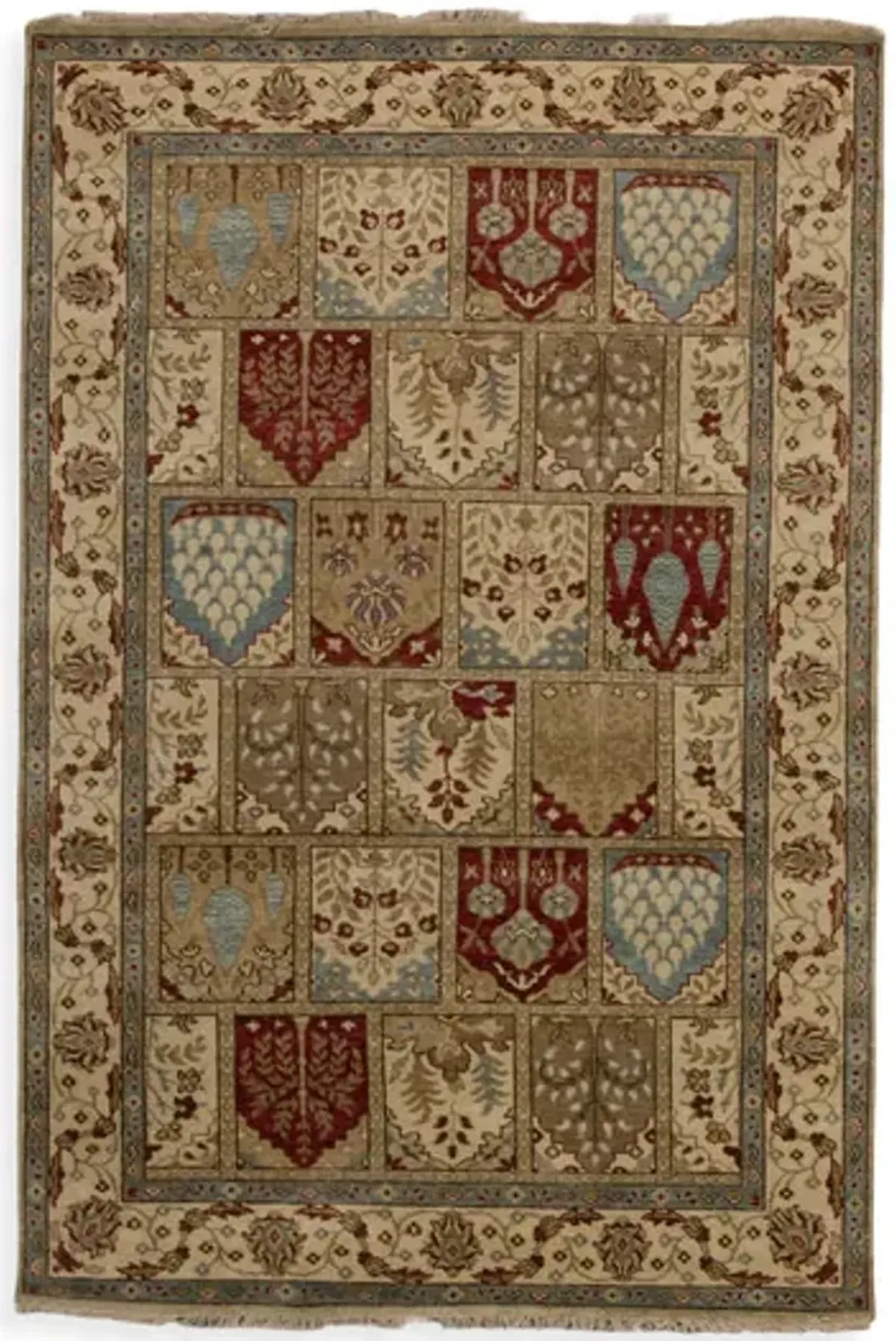Hand Knotted 6 0  x 9 1  Area Rug