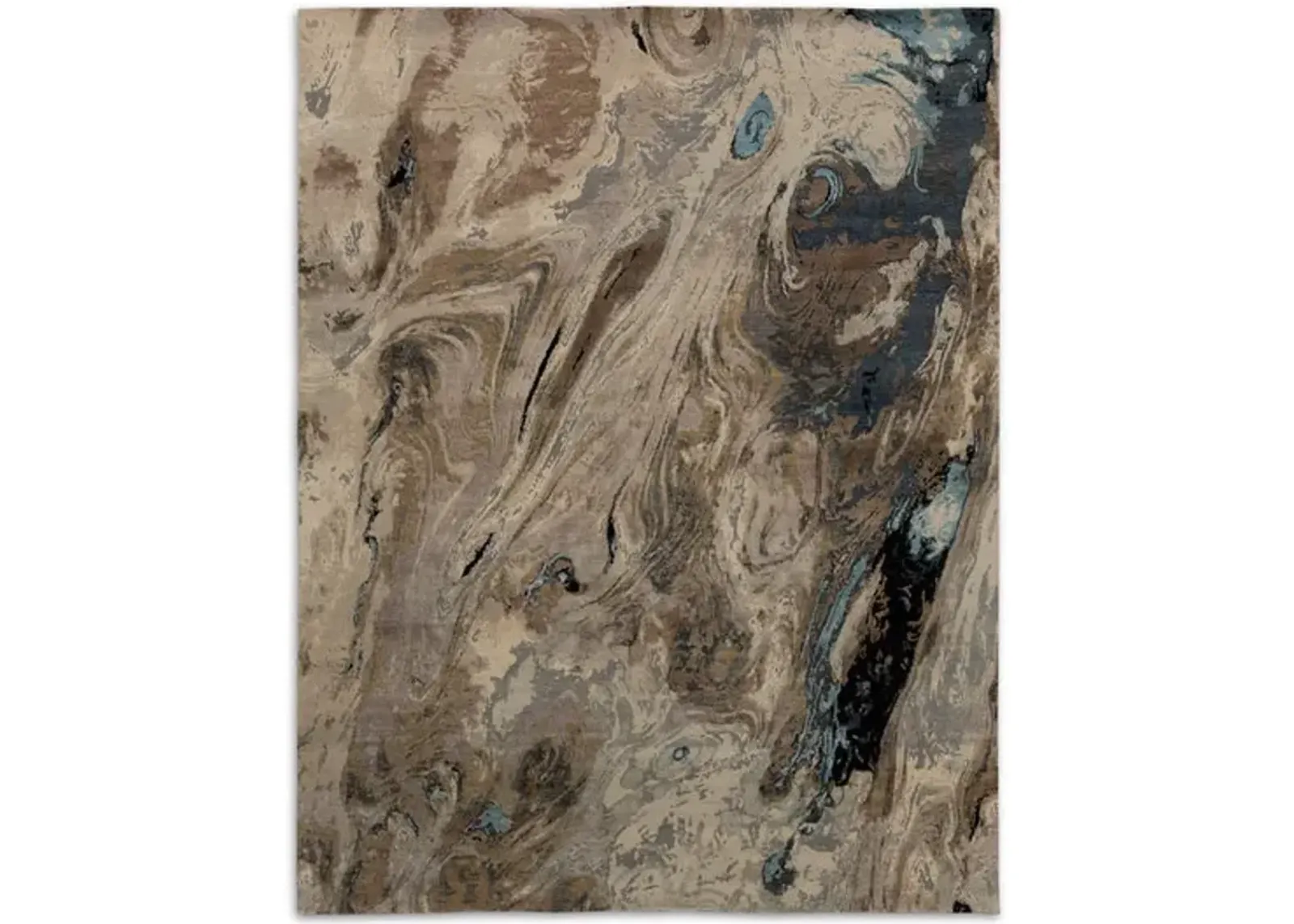 Hand Knotted 8 1  x 10 5  Area rug