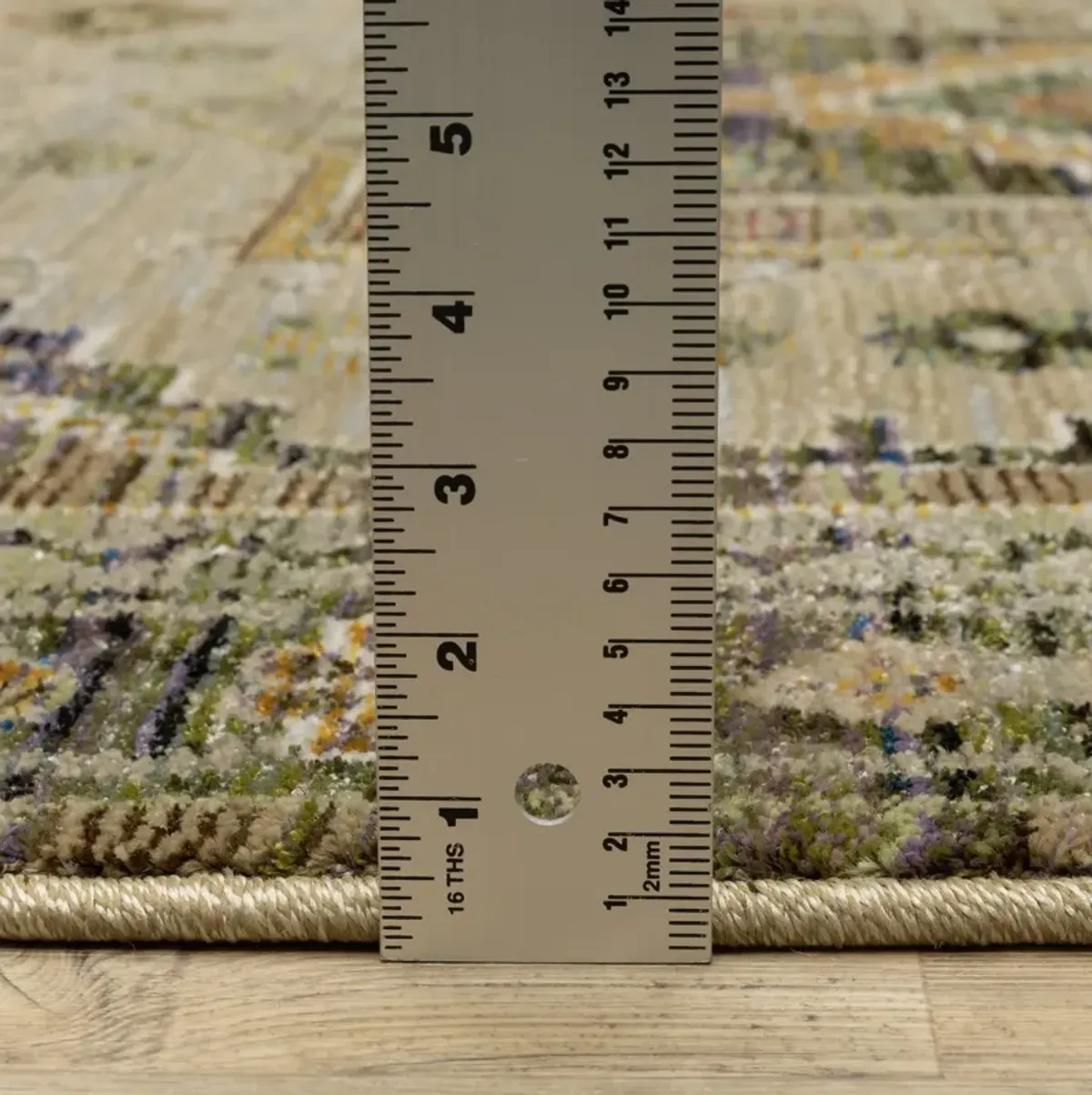 Andorra Sage Brown 6 7  x 9 6  Area Rug