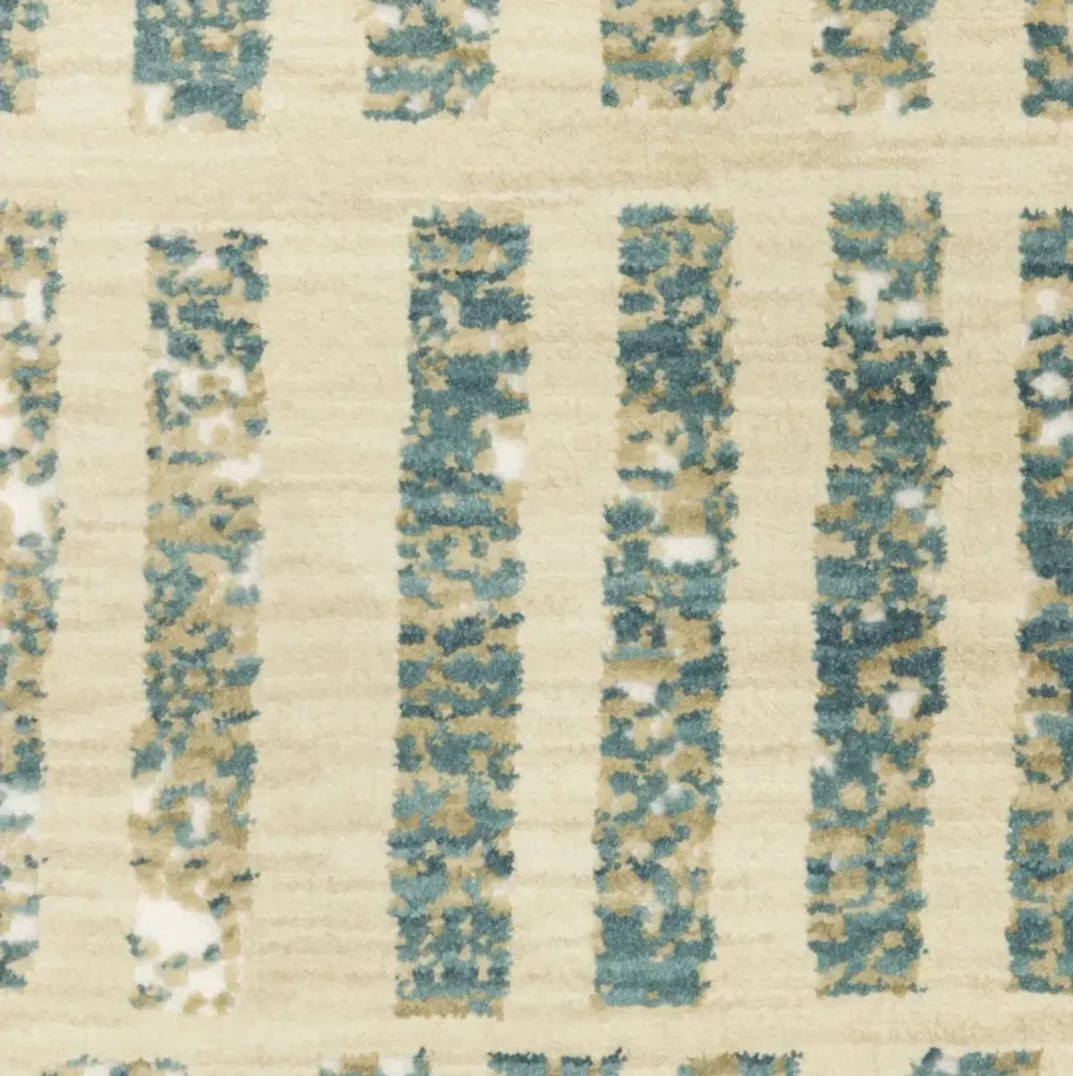 Reed Ivory Blue 6 7  X 9 6  Area Rug