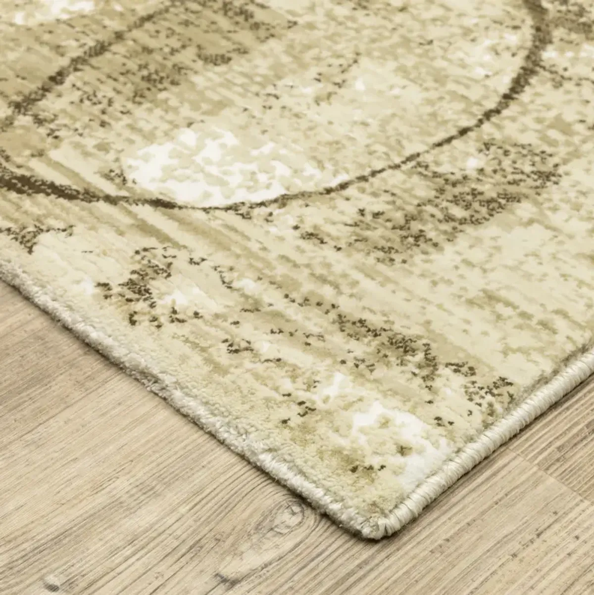 Reed Beige Brown 6 7  X 9 6  Area Rug