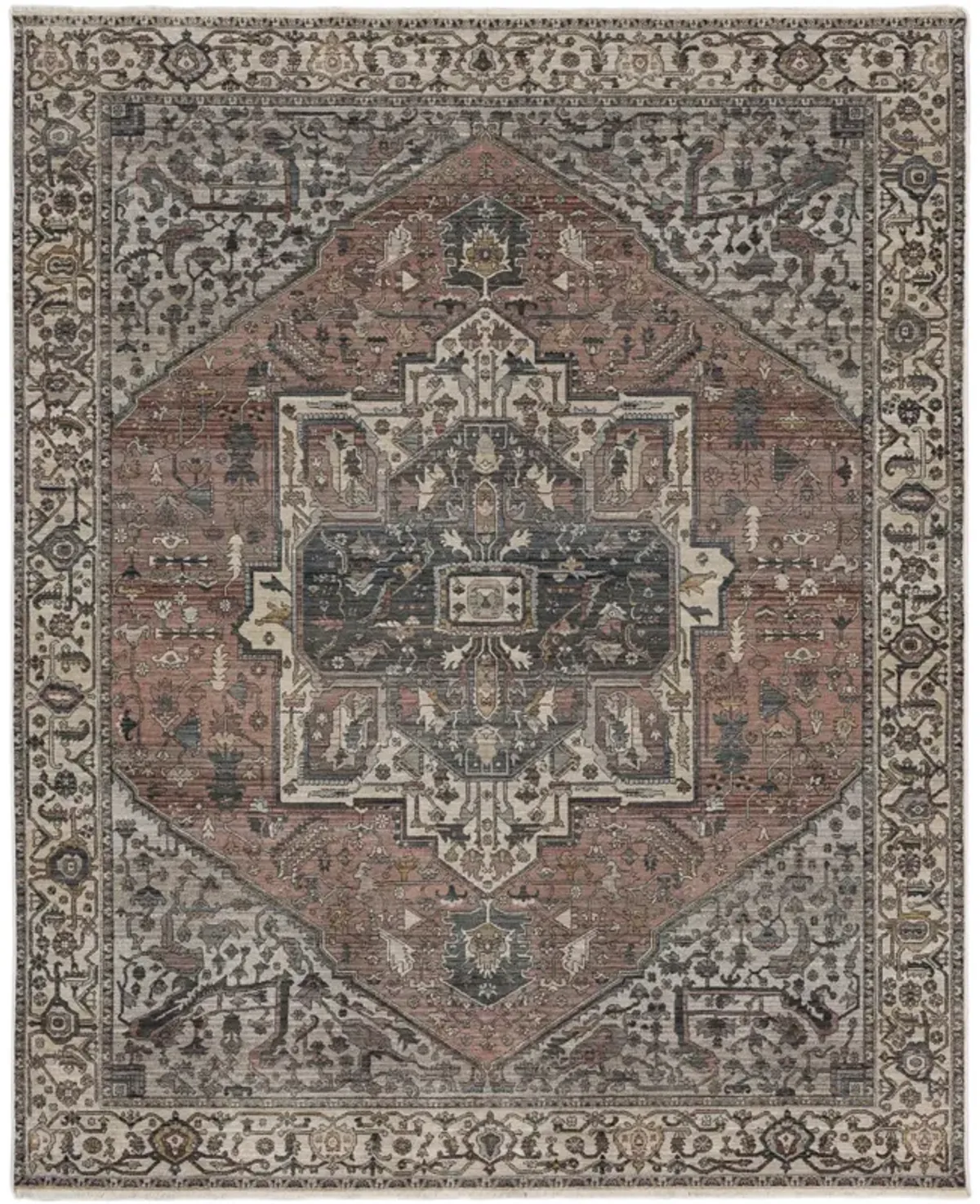 Echo Angelino Purda Area Rug - 6 7  X 9 6  