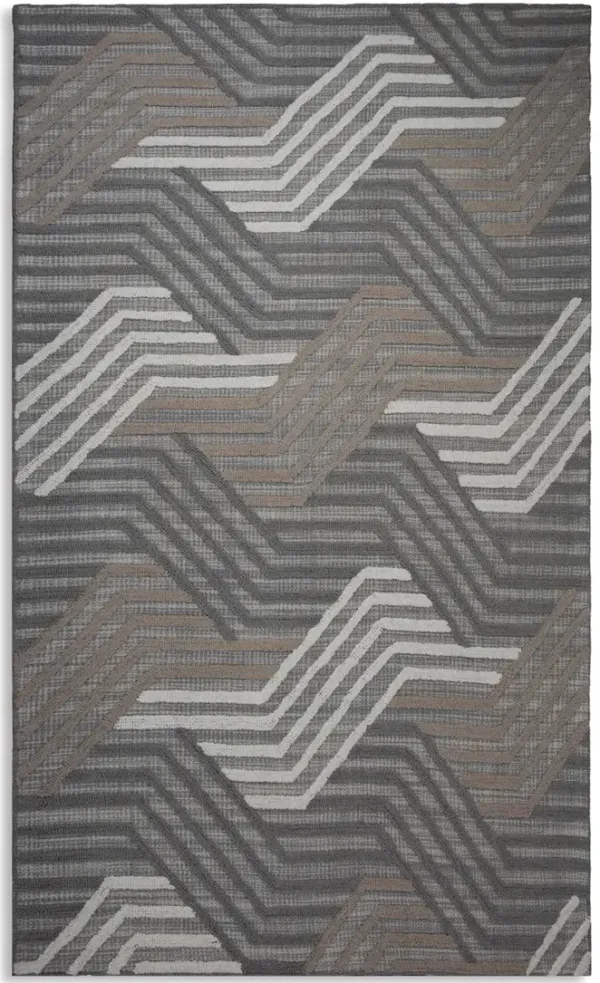 Montane 2 Geometric Gray - 6 0  X 9 0