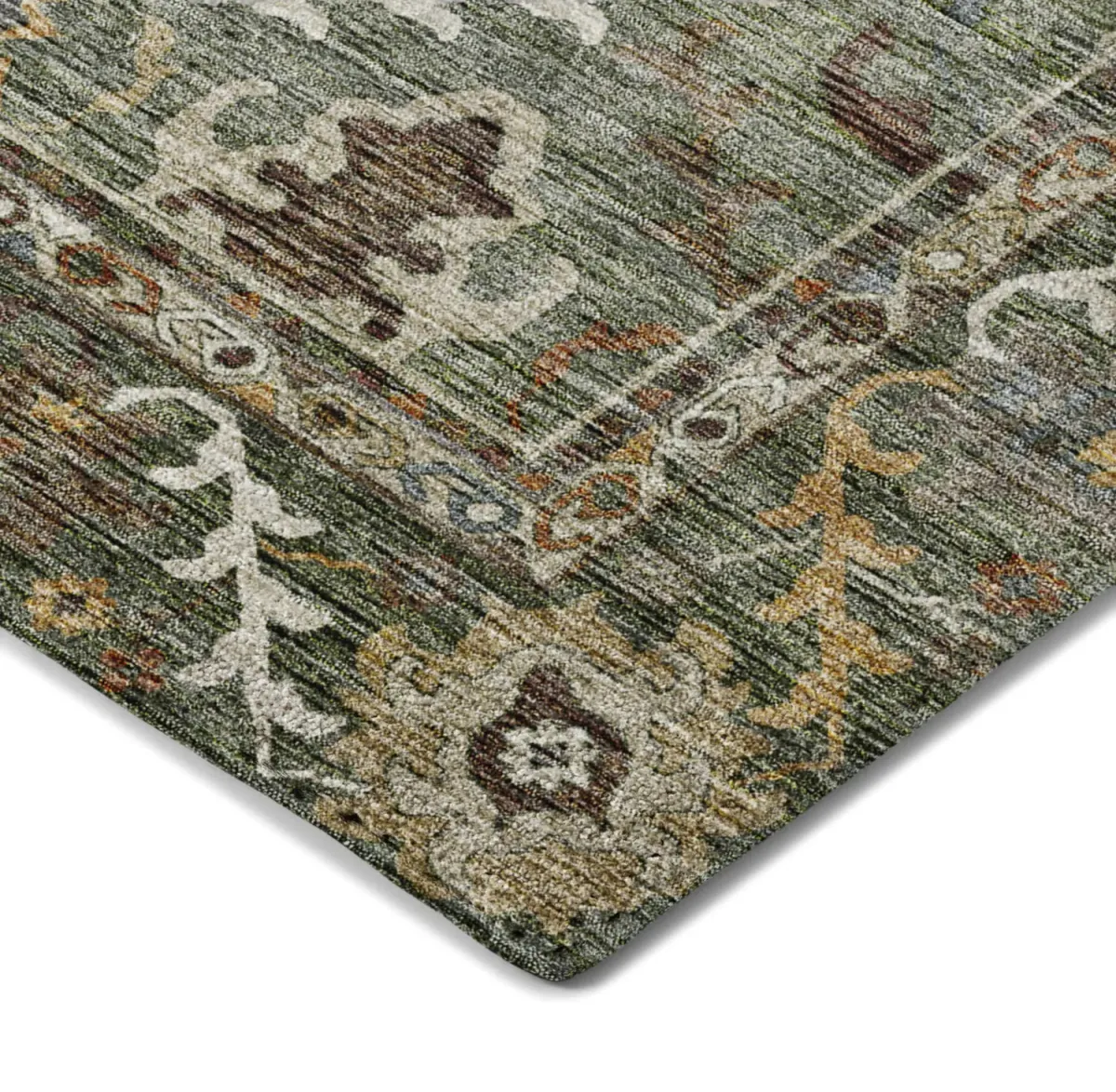 Silk Road Basil Washable Area Rug - 6 6  X 9 6 