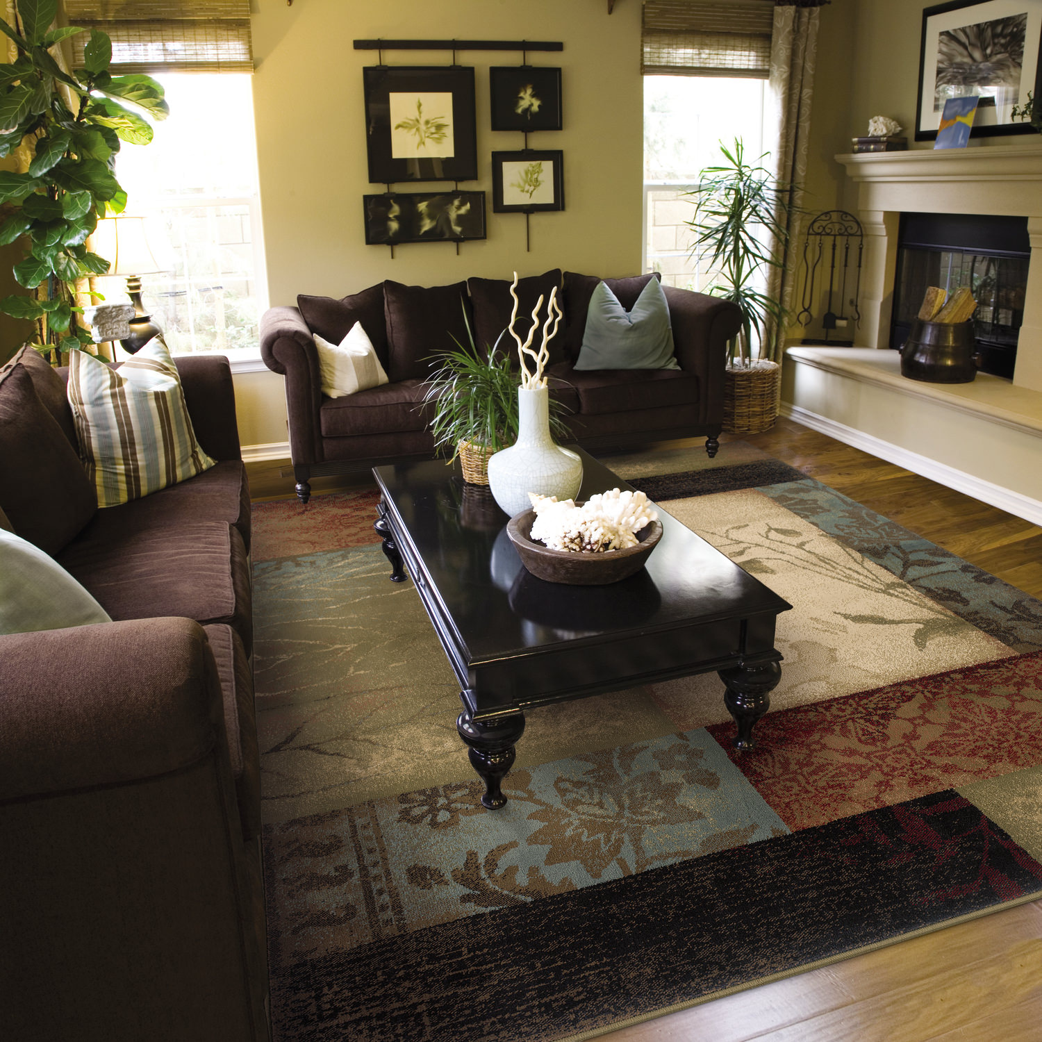 Hudson Brown Area Rug - 5 3  X 7 6  