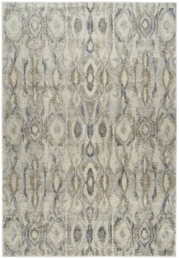 Aero Silver Area Rug - 5 3  X 7 7 